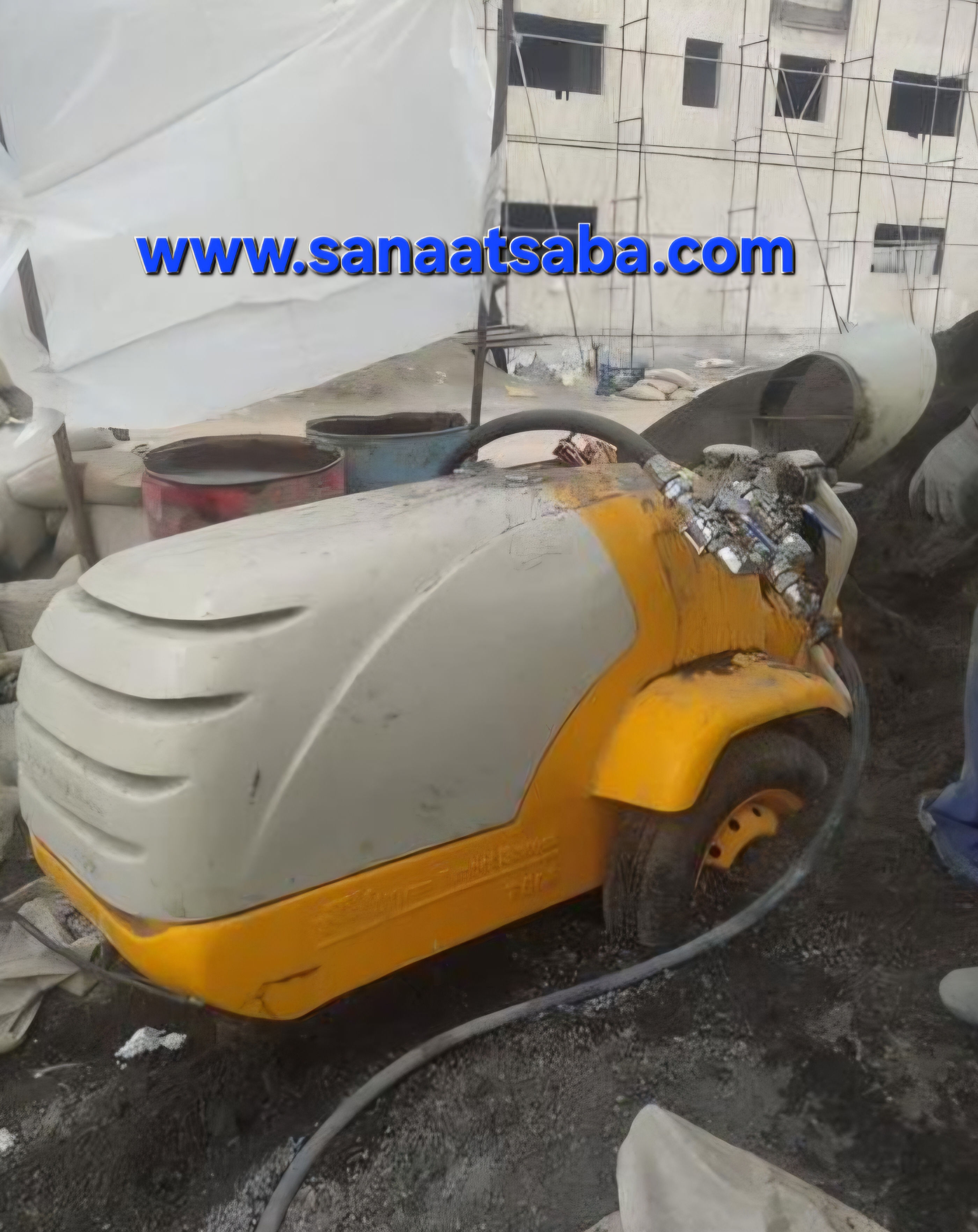 فروش اقساطی اسکرید T500بتن پاش  T500 دیزلی با موتور پرکینز