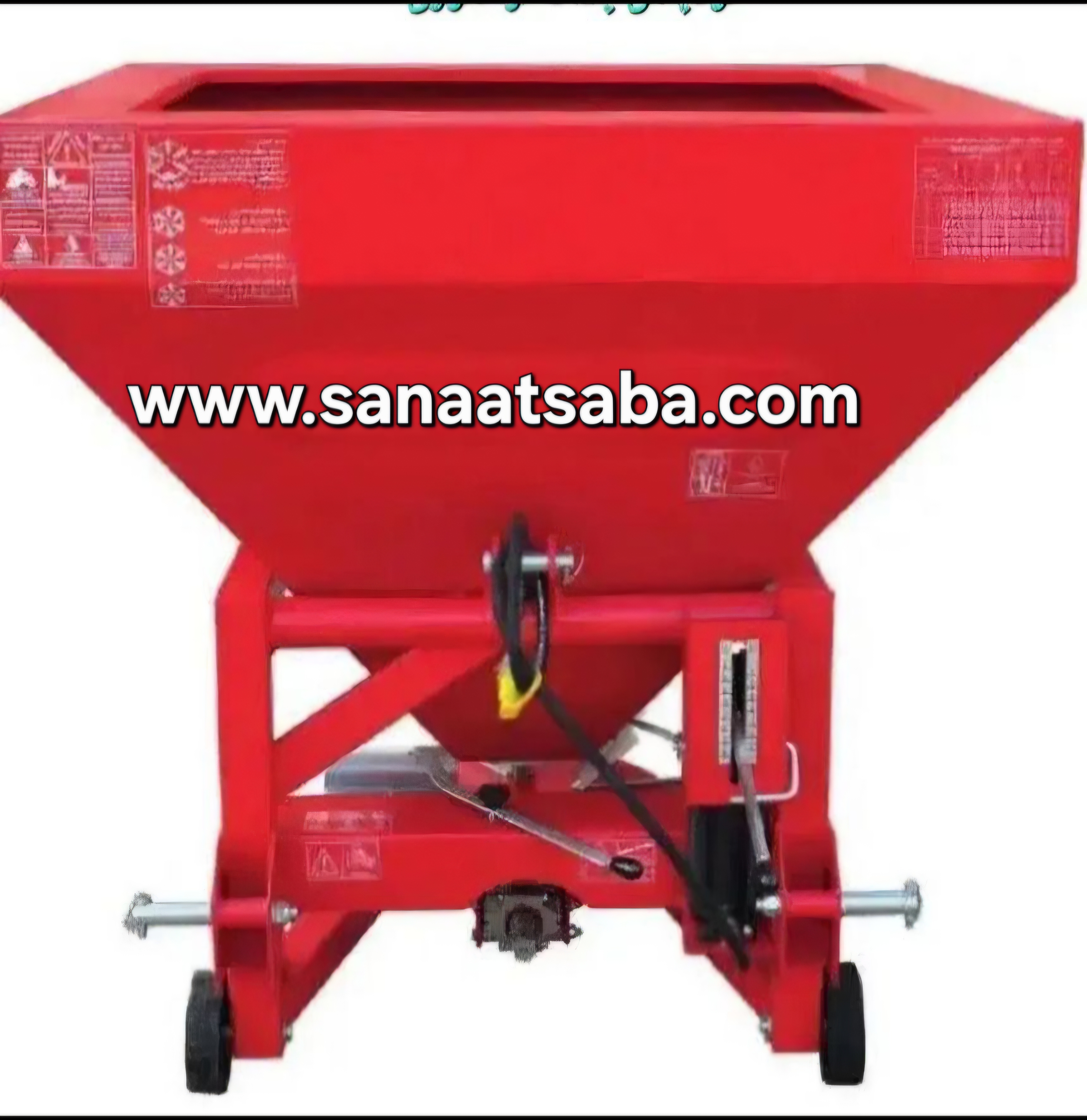 کود پاش و بذر پاش مدل دزفول ۳۰۰ کیلویی