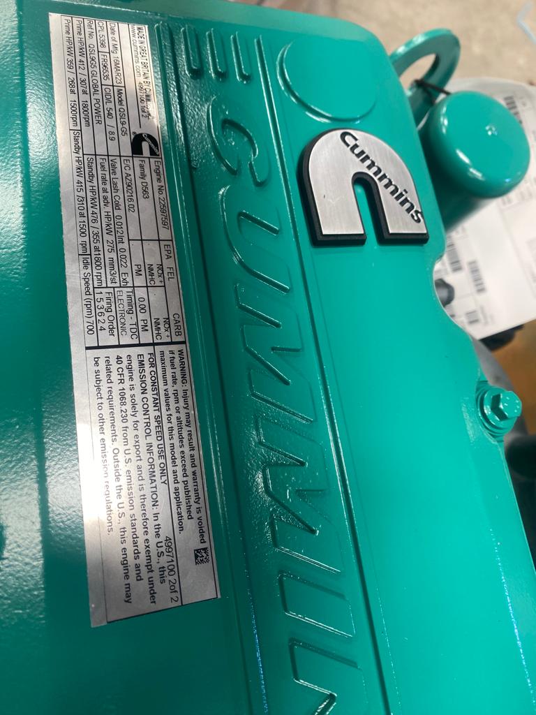 ژنراتور ۲۵۰ کاوا کامنز انگلیسی ۱ سال گارانتی سند مالکیت سهمیه سوخت