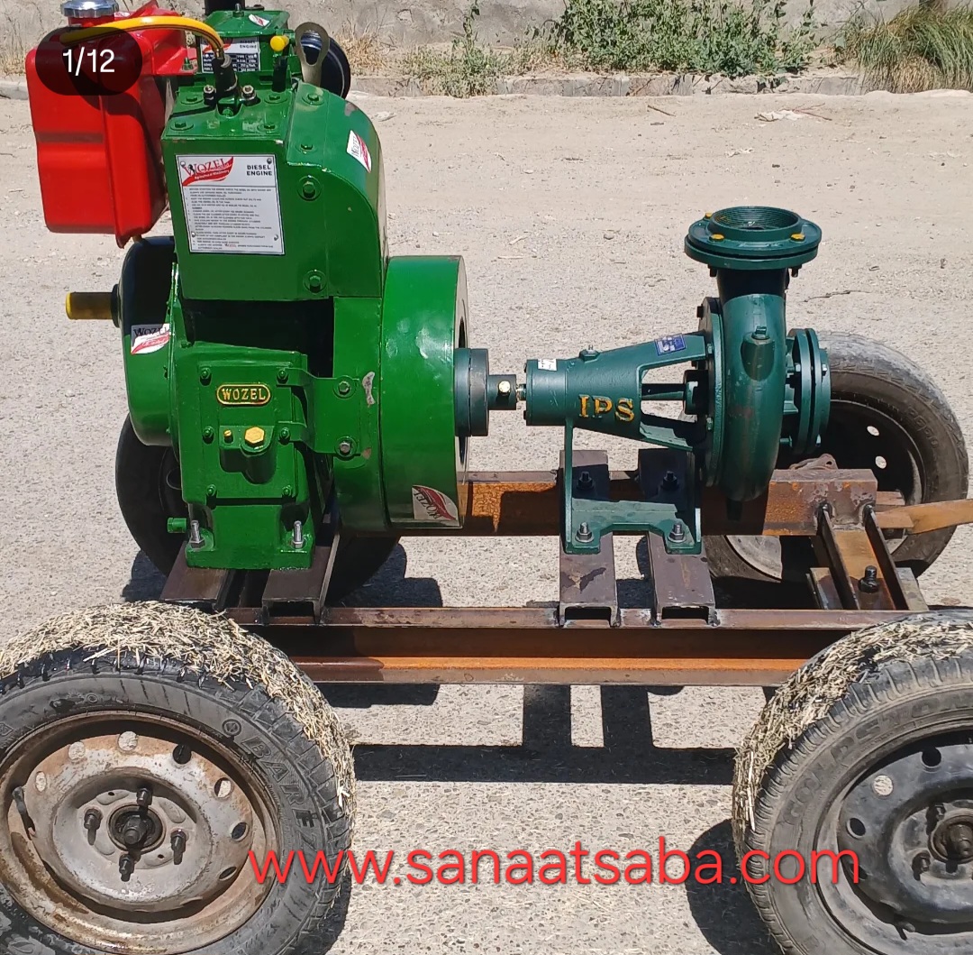 موتور دیزلی  ووزل W8000D – ۸ اسب بخار