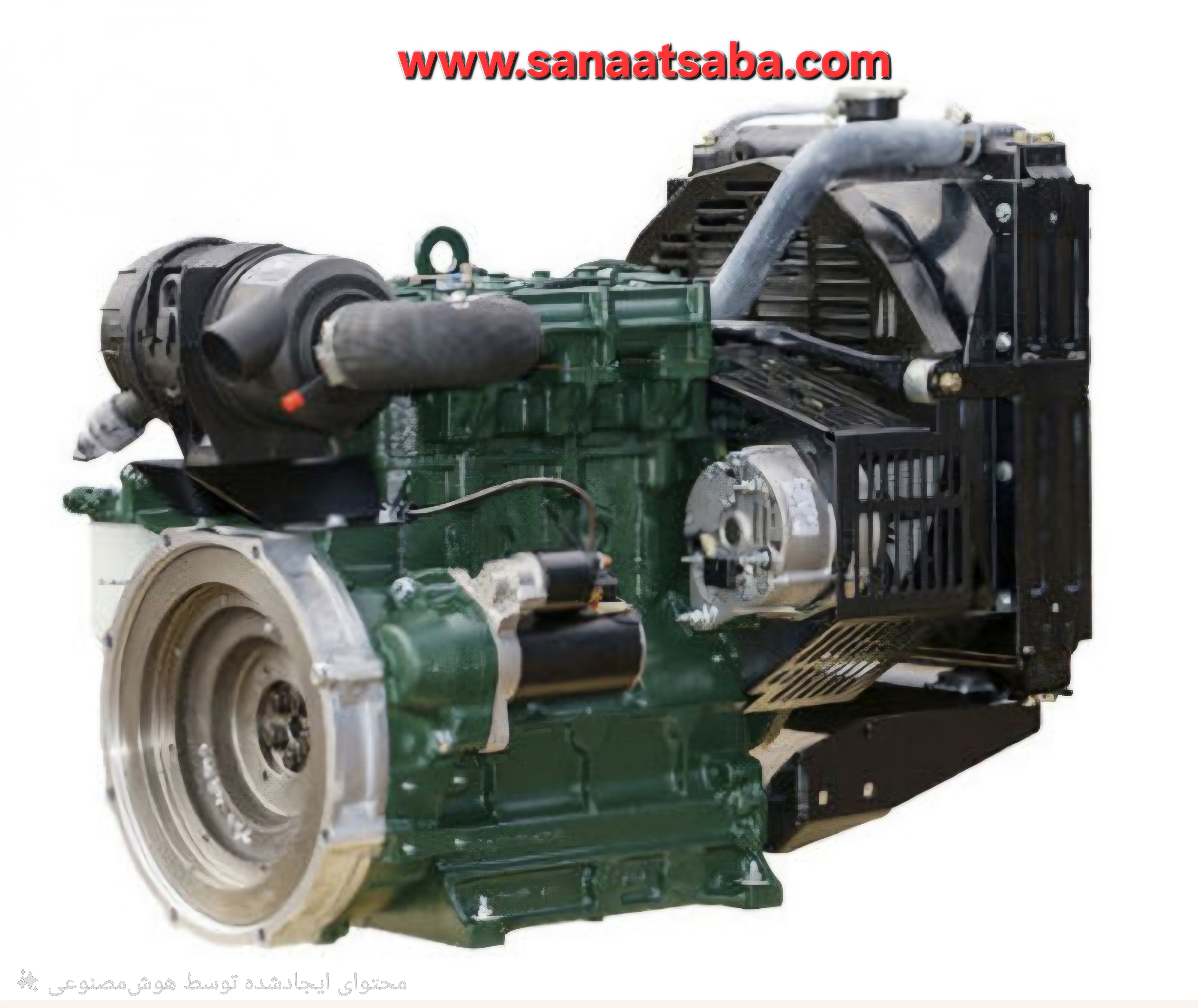 موتور سه سیلندر لیستر  اس تی 40 اسب بخار