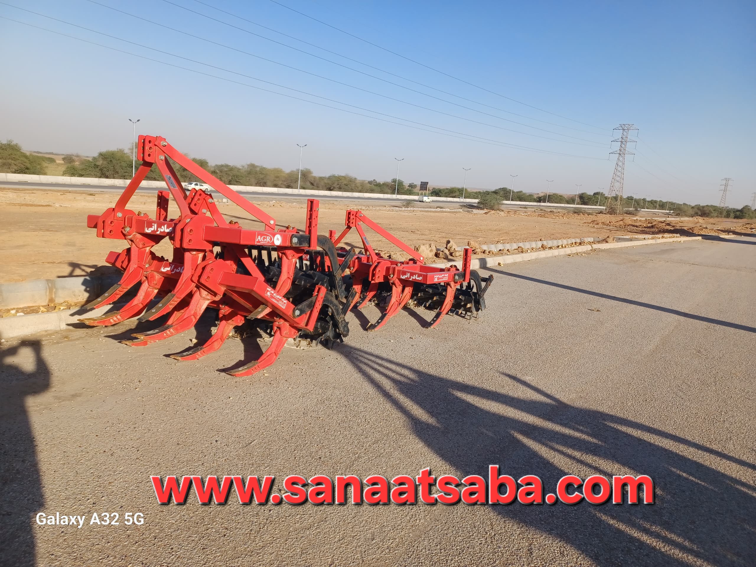 دستگاه شخم دیسکی پشت تراکتوری