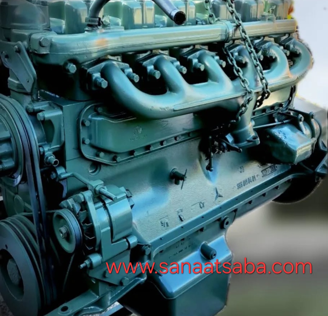 موتور بنز ۶ سیلندر بنز ۱۰ تن ۶ سیلندر توربو دار