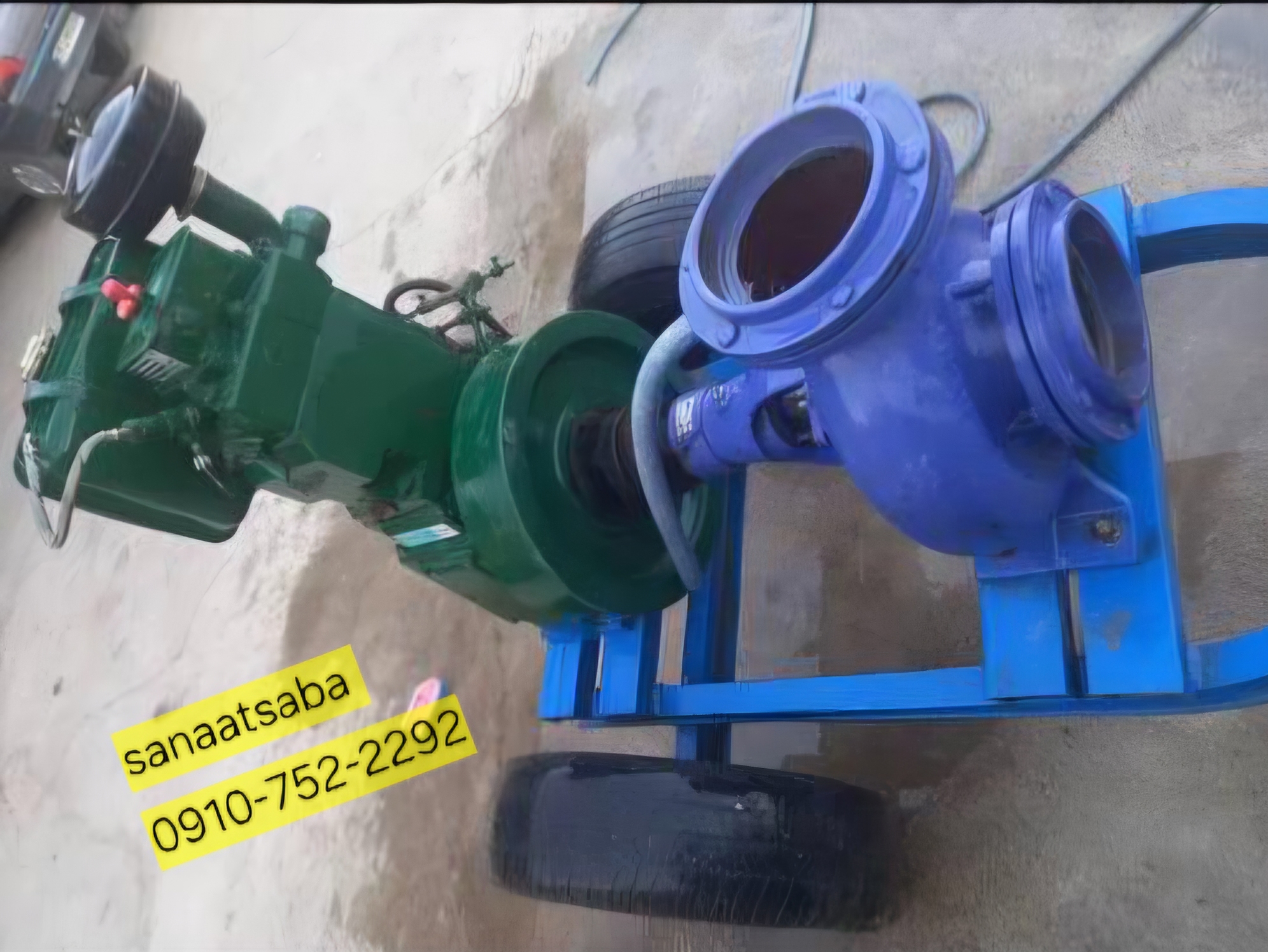 فروش انواع پمپ و موتور پمپ آب دیزلی  و بنزینی