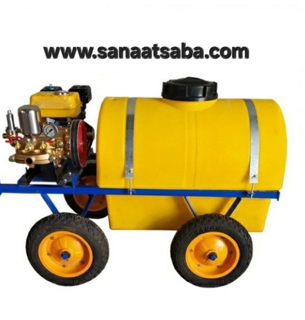 سم پاش فرعونی مخزن 200 لیتری موتور S K.A و گاردینا فشار 50 بار 6 ماه گارانتی فروش نقد و اقساط