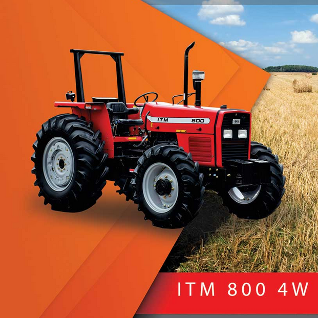 تراکتور فرگوسن  800 جفت مدل ۱۴۰۳ خشک دو   دیفرانسیل توربودار – ITM 800 4WD