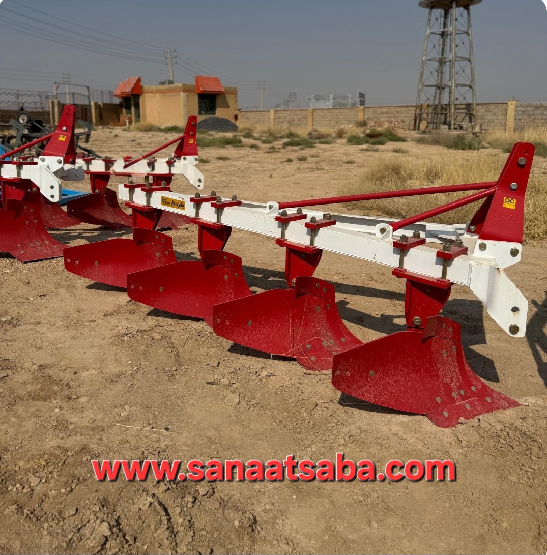 گاو اهن ۴ خیش محمد زاده شاسی قوطی تقویت شده