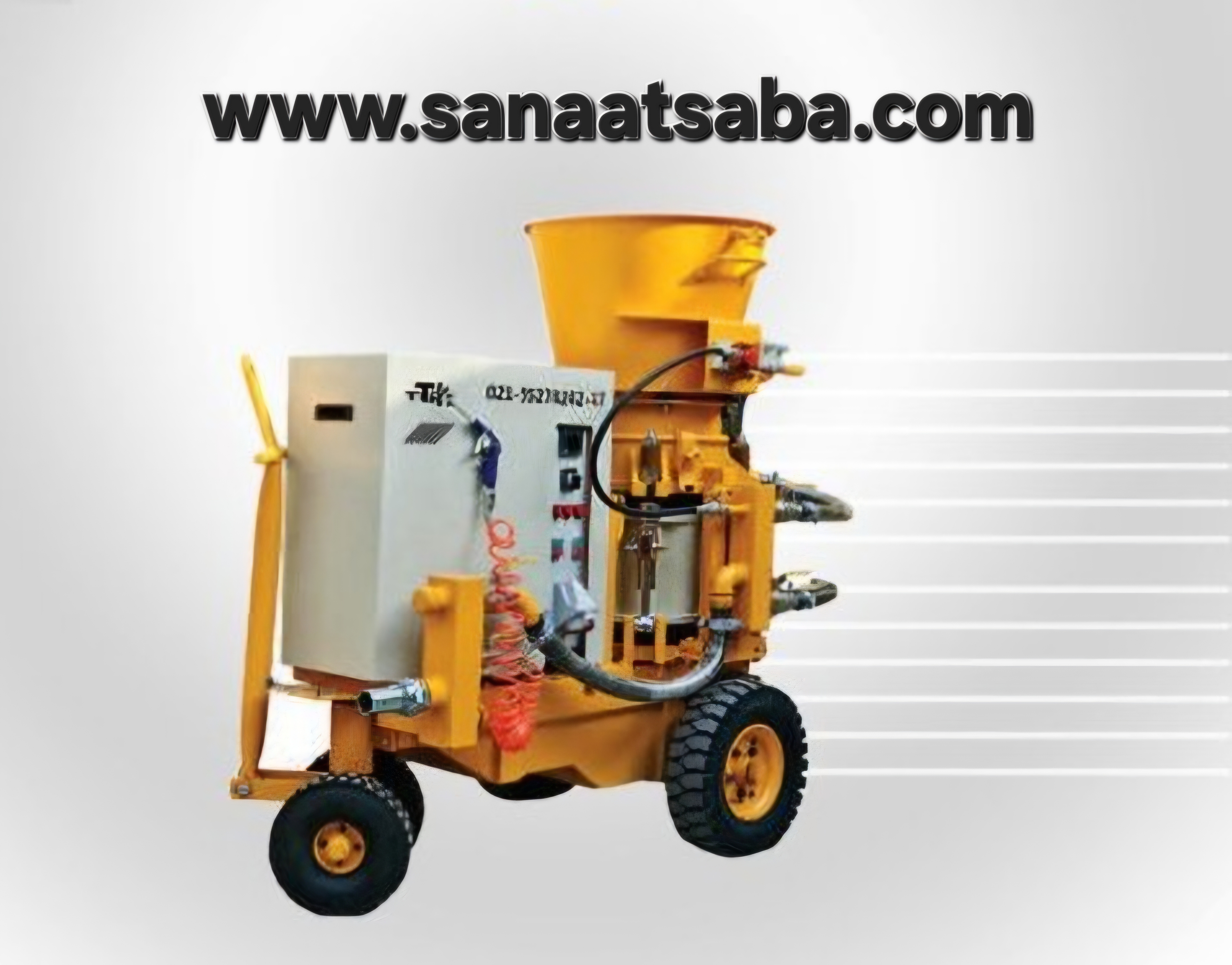 دستگاه بتن پاش T263  برقی