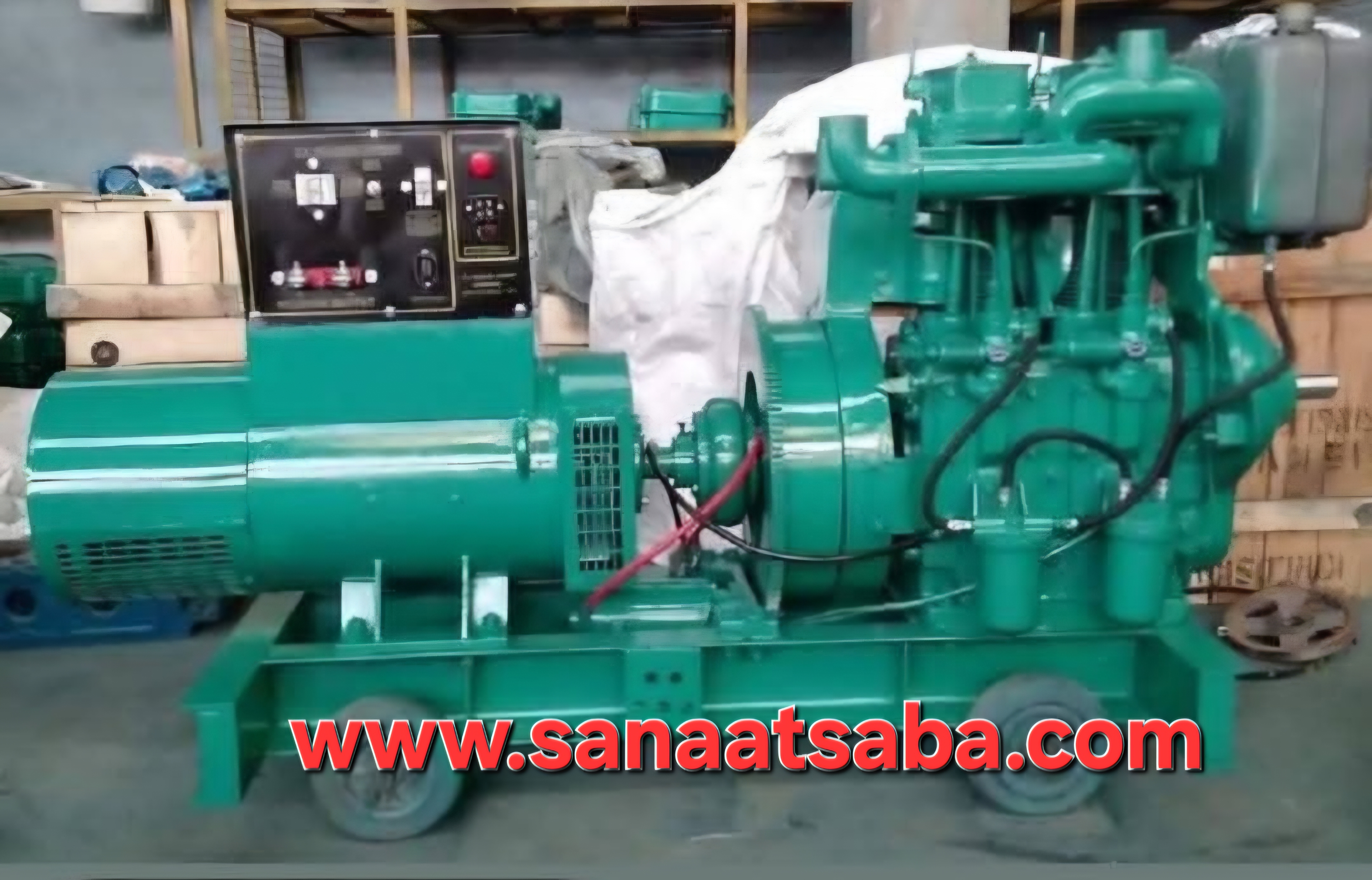 ژنراتور کارلوسکار ۱۰ اسب نیم کیلو وات ۱۰ کاوا با موتور مارگو کارلوسکار هندی