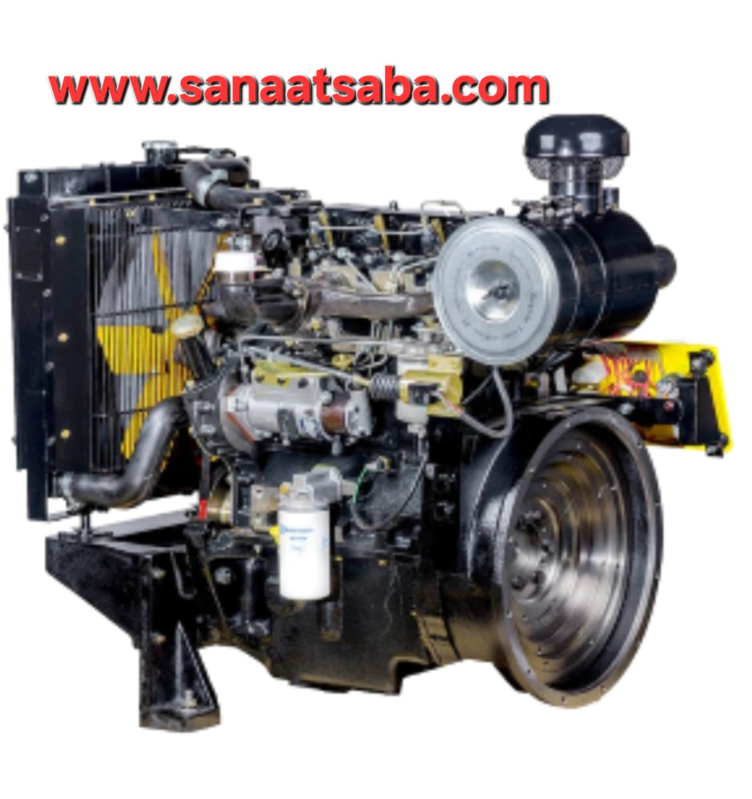 موتور دیزلی ۴ سیلندر خطی پرکینز  ۷۵ اسب بخار