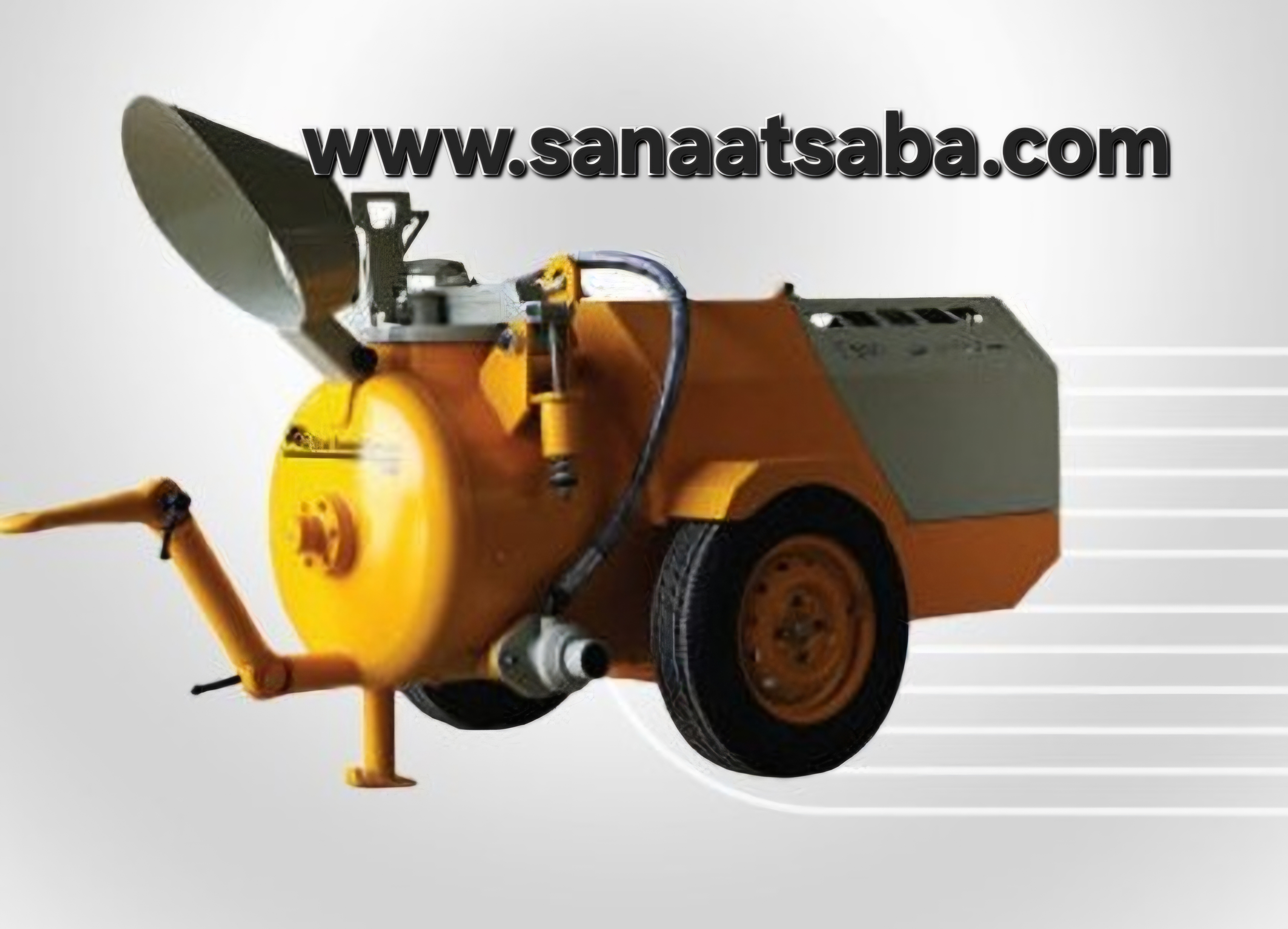 ست کامل با متعلقات کامل دستگاه اسکرید انتقال بتن برقی T500